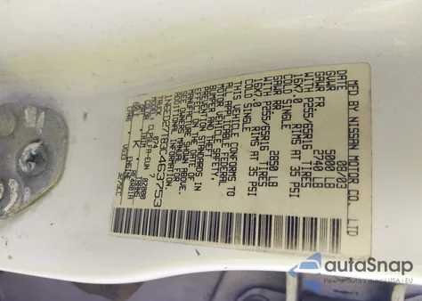 2003 Nissan Frontier Se-V6 from USA, damaged, VIN 1N6ED27T83C463753